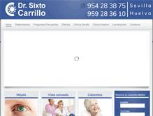 Tablet Screenshot of drsixtocarrillo.com